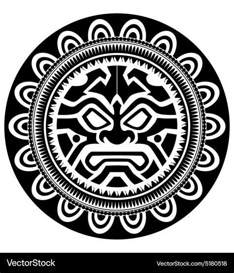 Polynesian Tattoo Royalty Free Vector Image Vectorstock