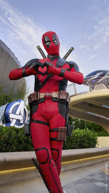 Deadpool Now Appearing At Disneyland Paris Mousesteps