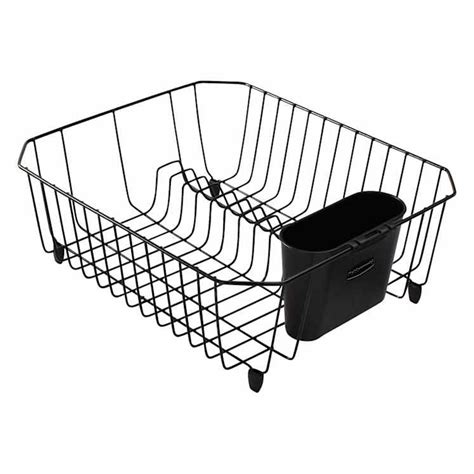 Rubbermaid Small Black Wire Dish Drainer By Rubbermaid At Fleet Farm