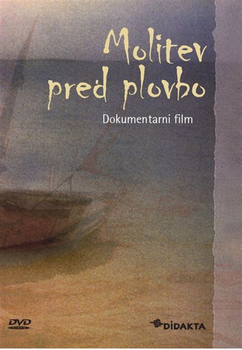 Molitev Pred Plovbo Knjiga In Film Didakta Spletna Knjigarna