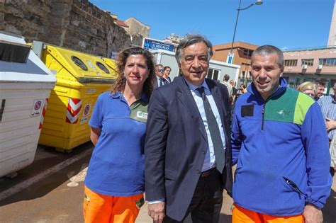 Palermo Inaugurato Il Centro Di Raccolta Rifiuti In Piazza Della Pace