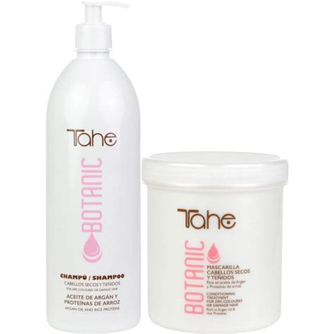 KIT Shampoo y Crema de Tratamiento Botanic Cabellos Secos y Teñidos