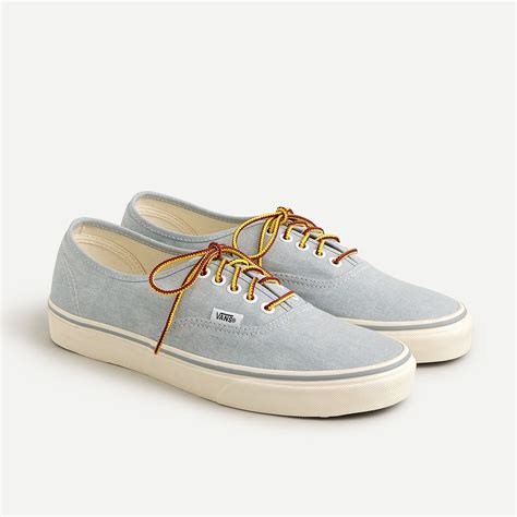 Vans For J Crew Washed Canvas Authentic Sneakers Sneakers Vans