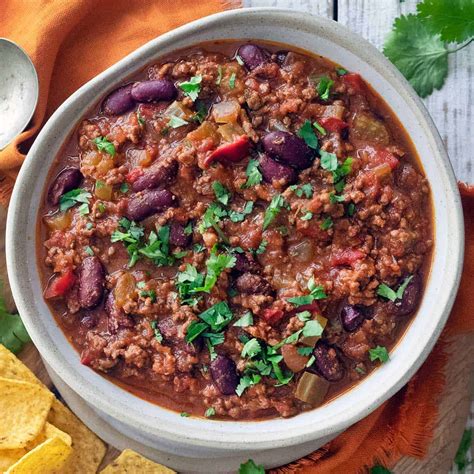 Slow Cooker Chilli Con Carne Belly Rumbles