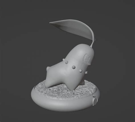 Stl File Chikorita Pokemon 3d Print Model 🐉・3d Print Model To Download