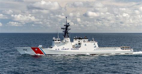 U S Coast Guard Welcomes National Security Cutter Stone WMSL 758