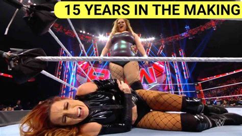 15 Years In The Making Doudrop Talks About Her Match Against Becky