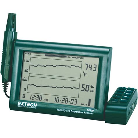 Extech Rh520a Thermo Hygrometer Logger Rapid Electronics