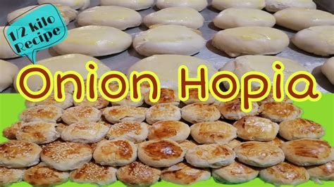 How To Make Onion Hopia Easy Hopia Recipe YouTube