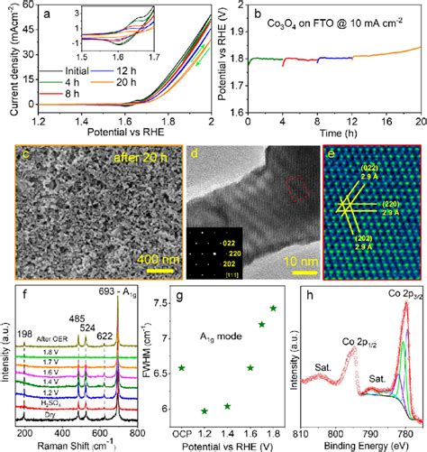 Electrocatalytic Performance Of Co O Electrocatalyst On Fto In M