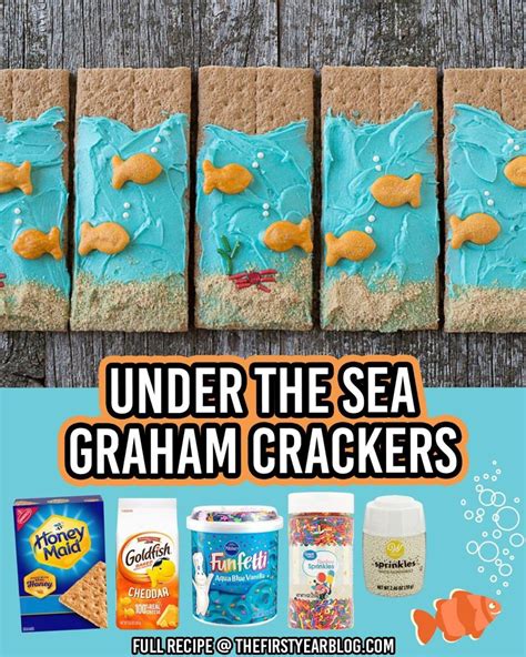 Under The Sea Graham Crackers