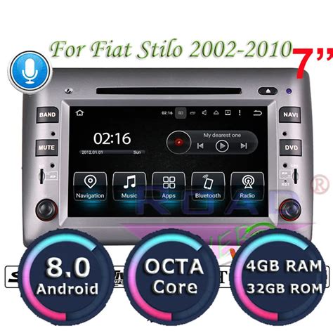 Roadlover Android Car Multimedia Dvd Player Radio For Fiat Stilo