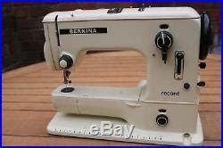 Craft Carrying Case Bernina Record Sewing Machine Feet