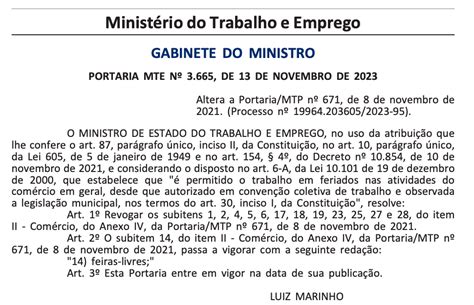 Lula proíbe acordo direto do comércio sobre trabalho em feriado