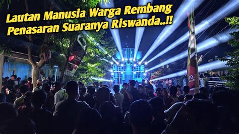 Riswanda Cek Sound Di Padati Lautan Manusia Penasaran Dengan Bass