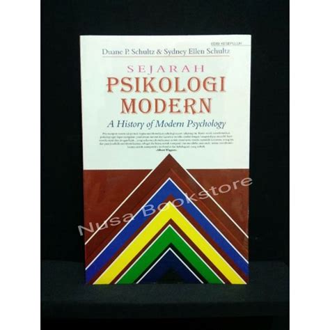 Jual Psikologi Sejarah Psikologi Modern Duane P Schultz Sydney Ellen