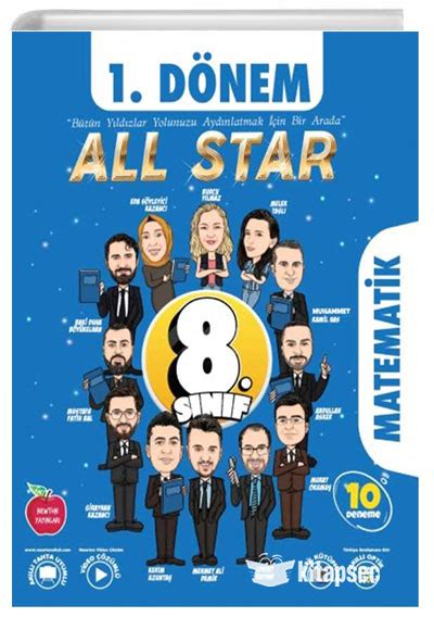 8 Sınıf LGS 1 Dönem All Star Matematik Deneme Newton Yayınları