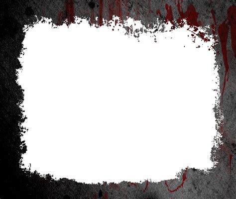 Blood Splatter Border Png