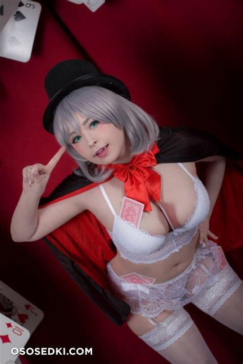 Yoshinobi Tejina Senpai Sempai Lingerie Naked Cosplay Asian