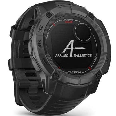 Garmin Instinct 2X Solar Tactical Edition Black