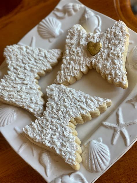 Angel Wing Cookies Etsy