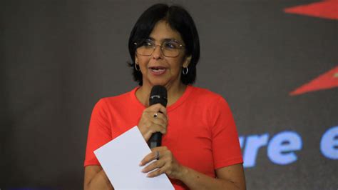 Delcy Rodr Guez Durante La Jornada De Cierre Debate Y Acci N De Las