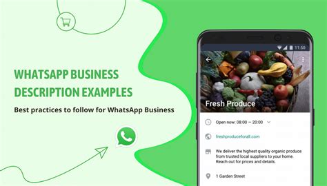 Whatsapp Business Description Examples And Best Practices To Follow