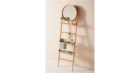 Leaning Ladder Vanity Best Home Organisers From Anthropologie