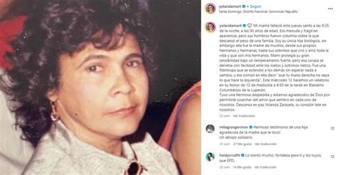 Adela Molina De Qué Murió La Hija De Yolanda Martínez Fama Mag