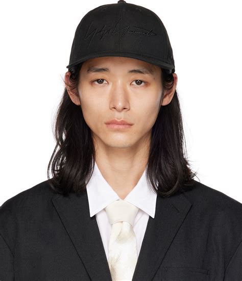 Black New Era Edition 59FIFTY Low Profile Cap By YOHJI YAMAMOTO On Sale