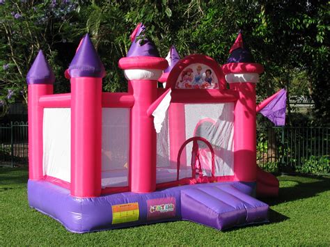 Pink Princess Castle - Just Kids Jumping Castles & Party Hire