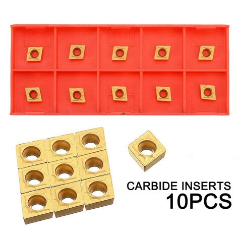 Pcs Ccmt Hm Ybc Lathe Cnc Carbide Blades Insert For Turning