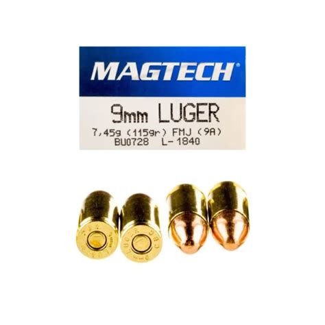 Magtech 9mm Luger 115gr FMJ Bulk Ammo For Sale 1000 Rounds