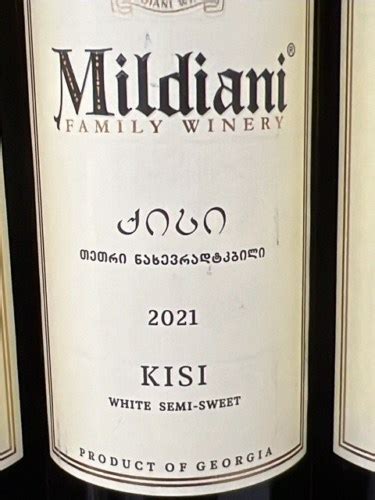 Mildiani Kisi White Semi Sweet Vivino Us