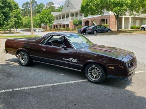 1985 Chevrolet El Camino SS Choo Choo Edition Runs And Drives Great NR