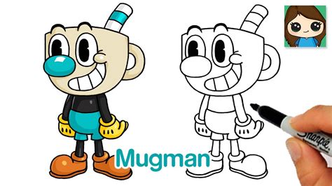 How To Draw Mugman Easy The Cuphead Show YouTube