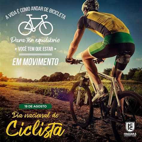 Web Card Dia Nacional do Ciclista Itaguará Cristian Fontes