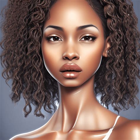 Ai Girls With Melanin · Creative Fabrica