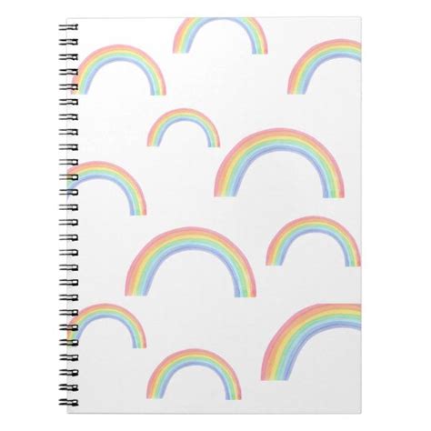 Rainbow Notebook in 2024 | Notebook, Rainbow, Custom notebooks