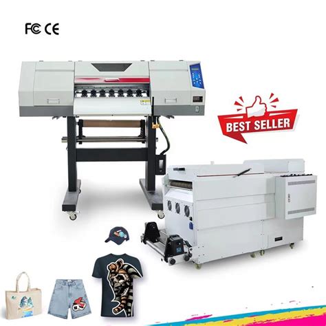 A1 70CM 60 CM DTF Printer Impresora With Dual I3200 Printhead White Ink