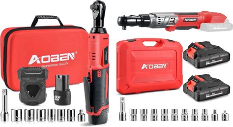 Amazon Aoben Cordless Electric Ratchet Wrench Set V V