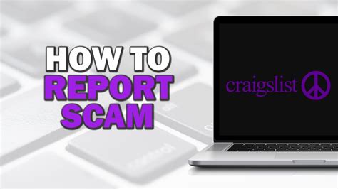 How To Report Scam On Craigslist Easiest Way Youtube