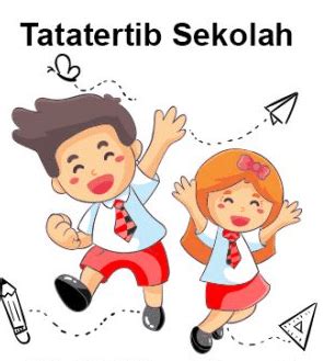 detail contoh gambar tata tertib  sekolah koleksi nomer