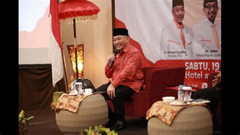 Pks Presiden Pks Berdialog Bersama Tokoh Masyarakat Lintas Etnis Dan