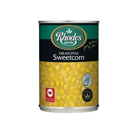 Rhodes Cream Style Corn 410g X 12 Smart Price Specials Pnp Home