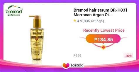 Bremod Hair Serum Br H Morrocan Argan Oil Serum Ml For Dry