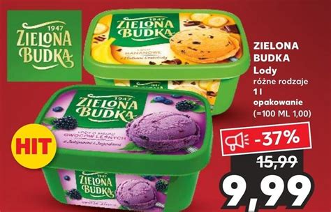 Promocja Lody Zielona Budka W Kaufland