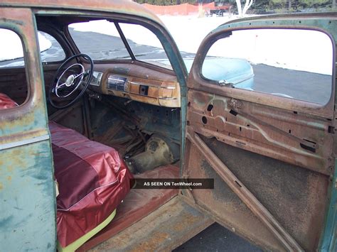 1940 Ford 2 Door Sedan Deluxe Hot Rod Rat Scta
