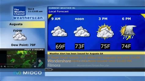 Weatherscan 1082021 1112 Am Storm Alert Music 2005 Flash Flood