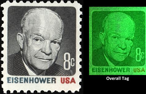 Modern U S Stamps Scott 1394 8c Dwight D Eisenhower